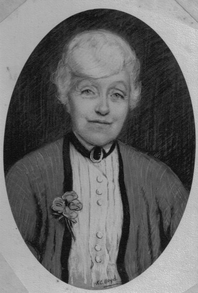 Evelyn Katrine Gwenfra Williams, wife of the 3rd Duke of Wellington by Roger Griffith Lloyd